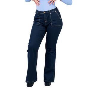 Michael Kors Women’s Jeans Size 12 High Rise Dark Wash Denim Pockets